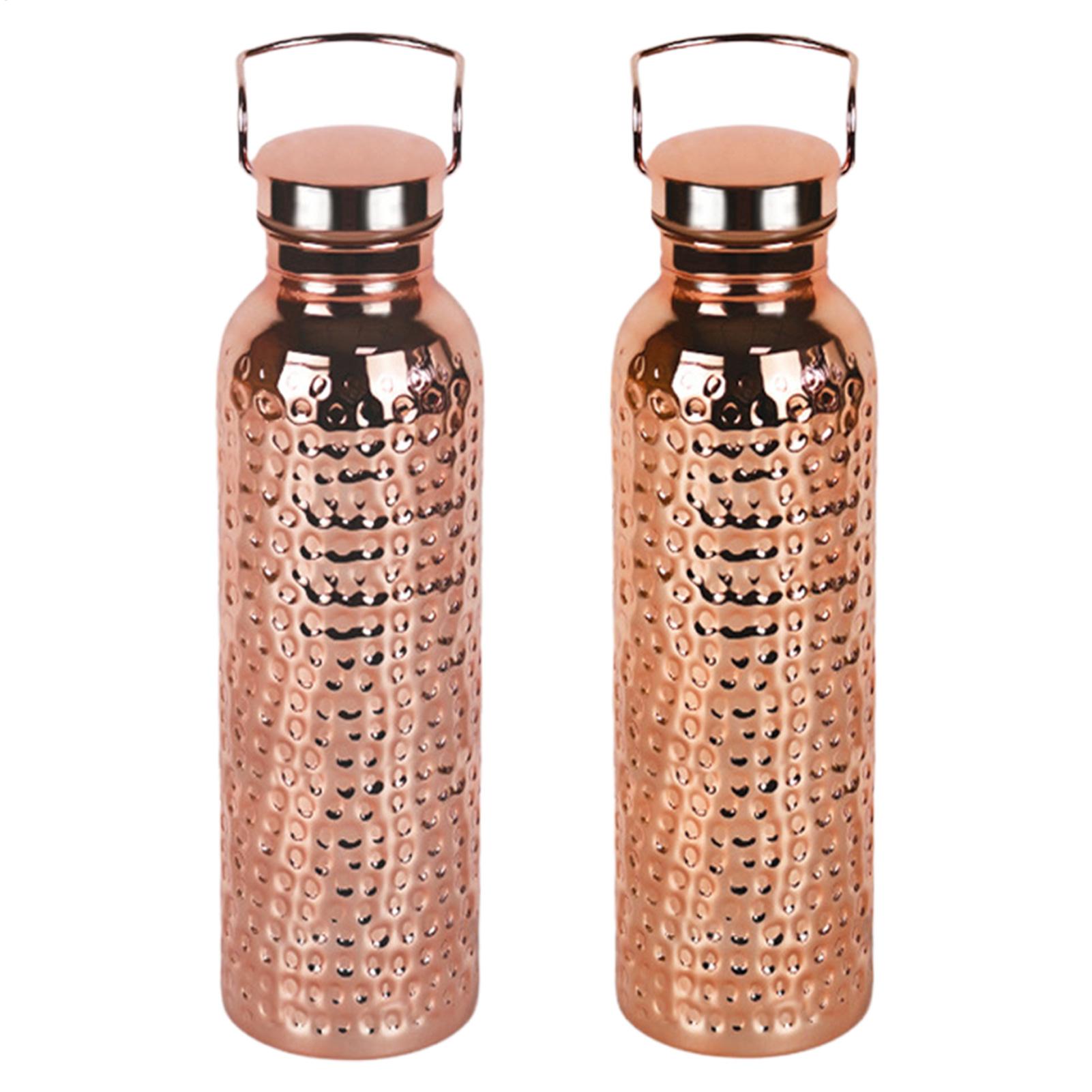 Commercial Kitchen Kettle - 800ml Pure Copper Water Bottle Portable