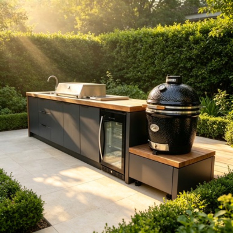 Commercial Kitchen Grill - Outdoor Kitchen Set 304 Stainless Steel
