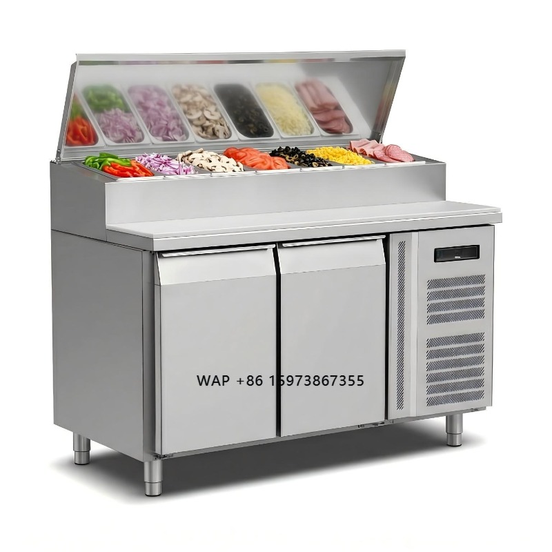 Commercial Kitchen Counter - OEM Counter Fridge Sandwich Prep 2