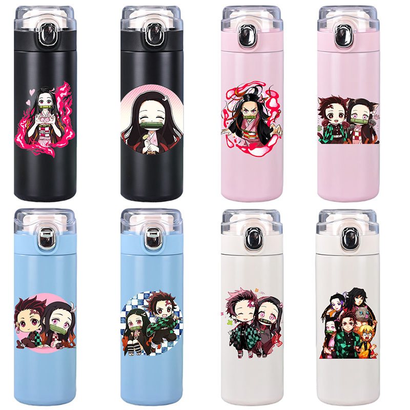 Commercial Kitchen Kettle - Anime Demon Slayer Printed 400ml Thermos
