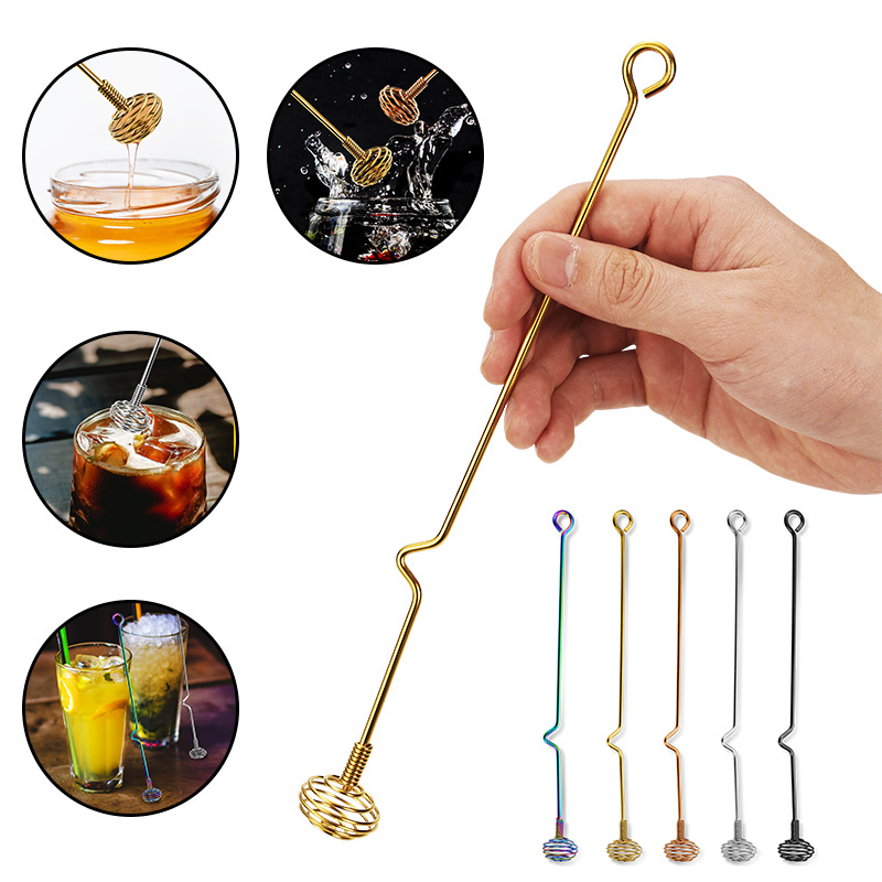 Bar Blender Mixing - Stainless Steel Stirring Rod Creative Bar