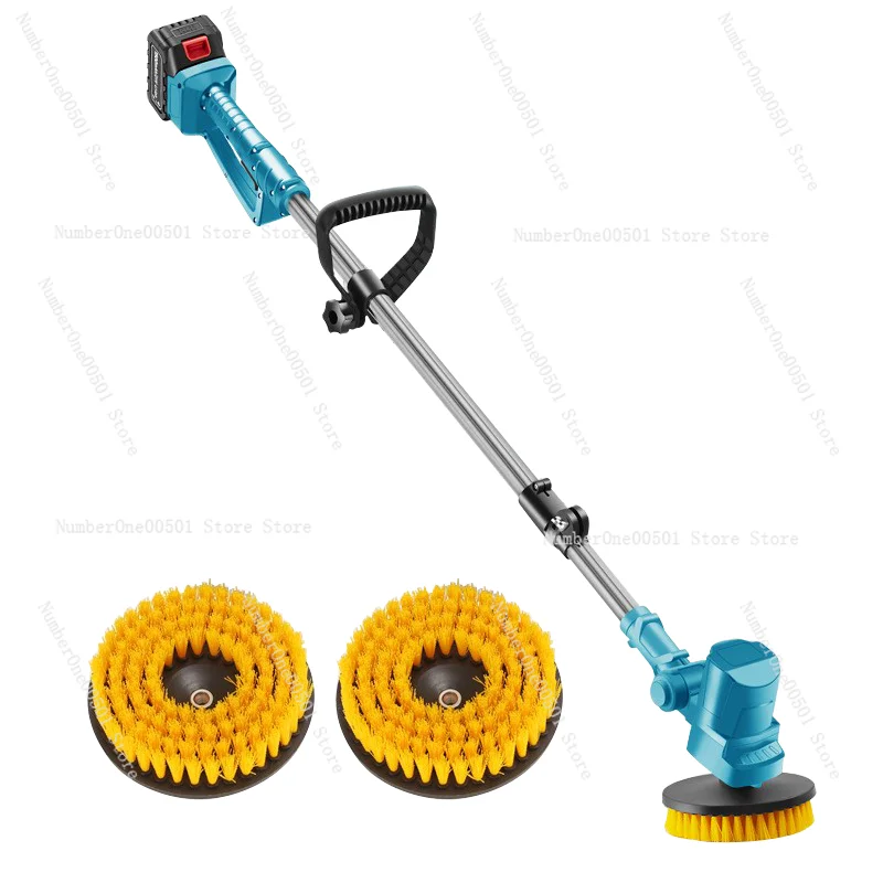 Commercial Kitchen Tile Flooring - High Power Electric Cleaning Brush for