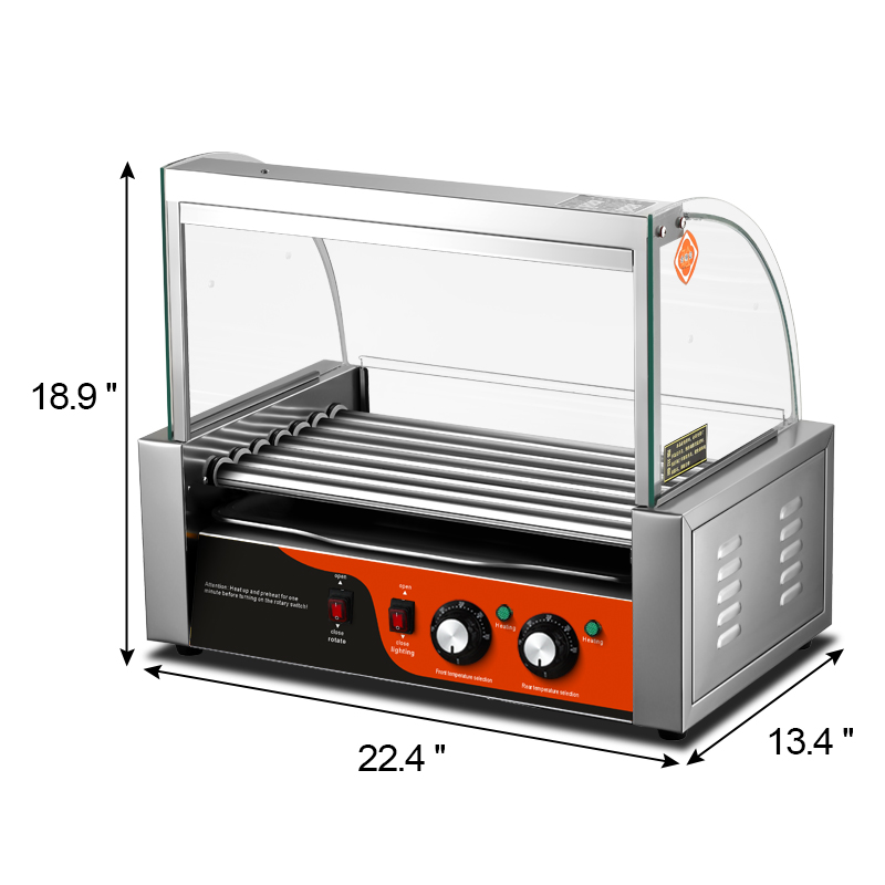 Commercial Kitchen Grill - Commercial Electric Stainless Steel Hot Dog