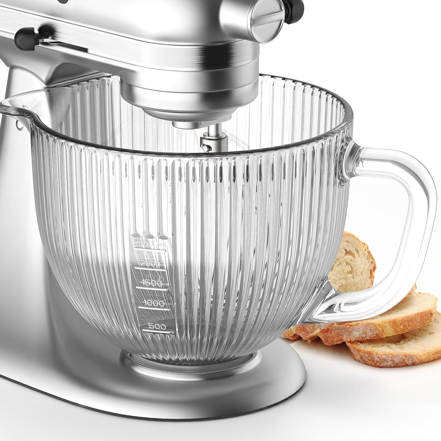 Commercial Kitchenaid - GVODE Glass Bowl for Kitchenaid Mixer,