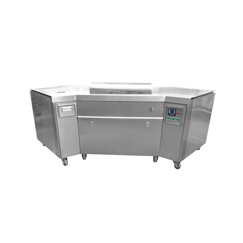 Teppanyaki Grill Table - Indoor Stainless Steel BBQ Table Electric