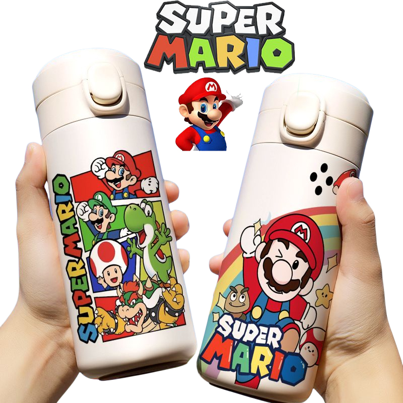 Commercial Kitchen Kettle - 420ML Super Mario Bros Tumbler Thermo