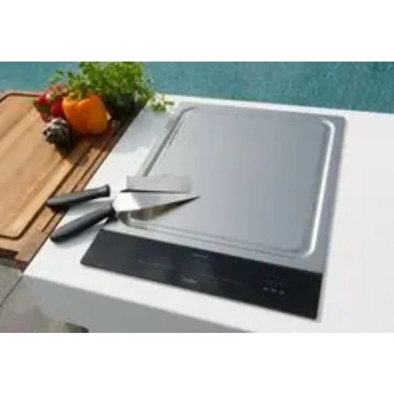 Teppanyaki Grill Table - Commercial Electric Induction Teppanyaki Grill Built-In