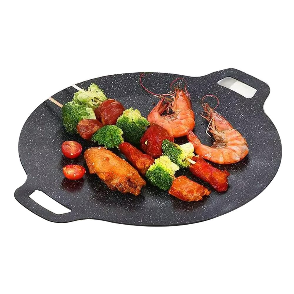 Teppanyaki Grill Table - Multi Griddle Pan Oil Frying Pan