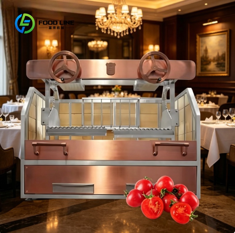 Commercial Kitchen Grill - Professional Infrared Steak Grill, Stainless Steel