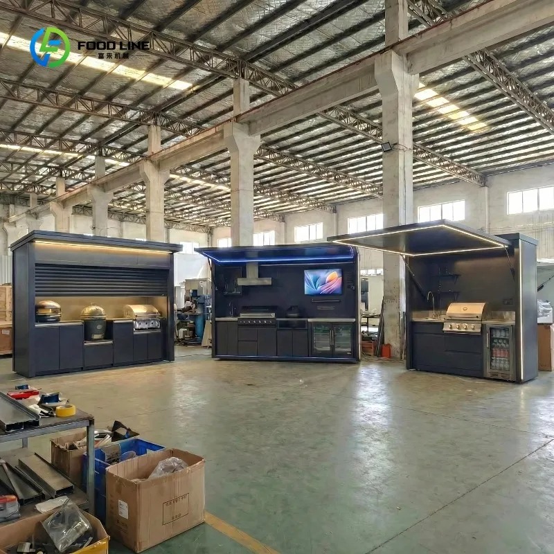 Custom Modular Outdoor Kitchen - đánh giá và giá Commercial Kitchen Grill