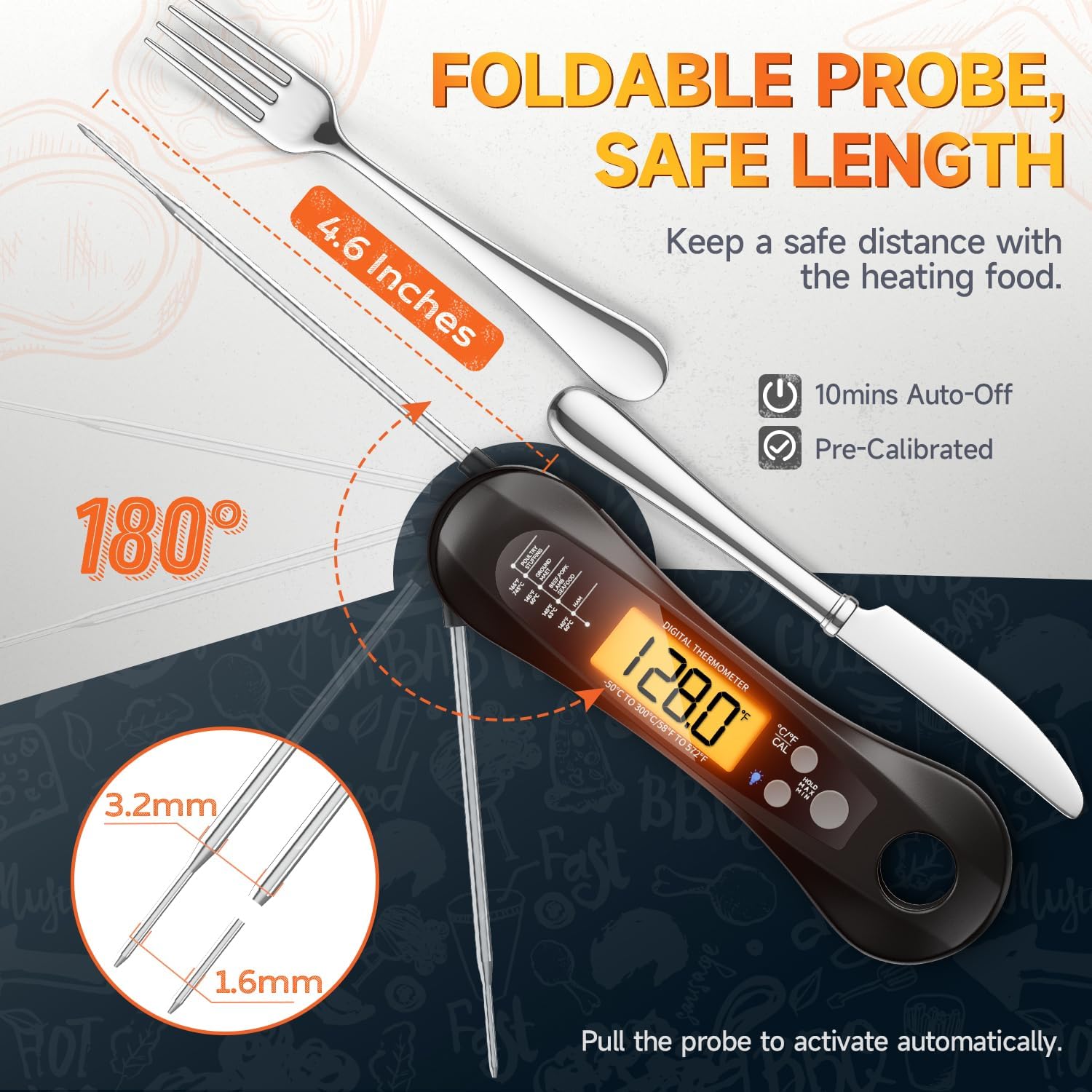 Digital Meat Thermometer Water - đánh giá và giá Commercial Kitchen Grill