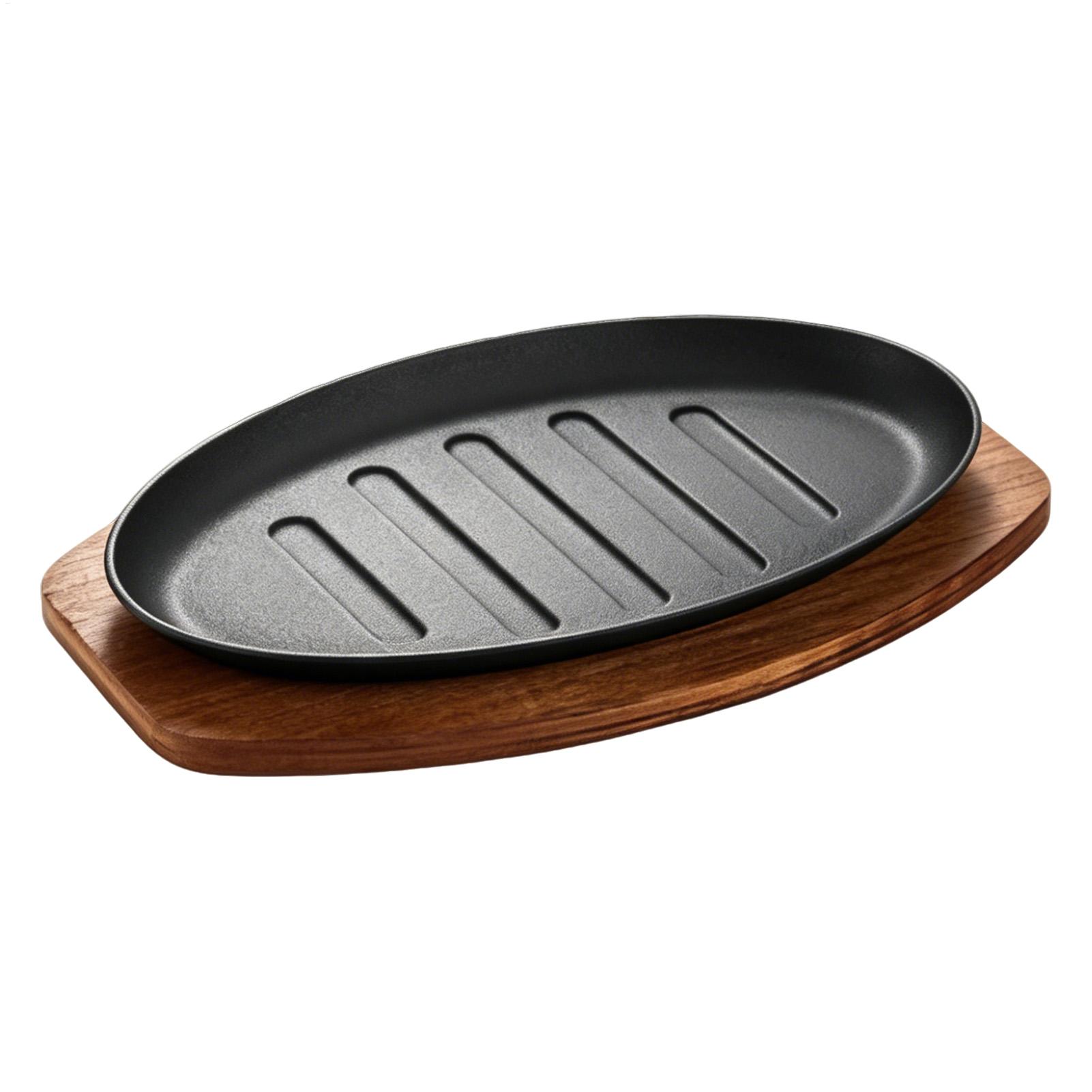 Cast Iron Oval  Shape Restaura - đánh giá và giá Teppanyaki Grill Table