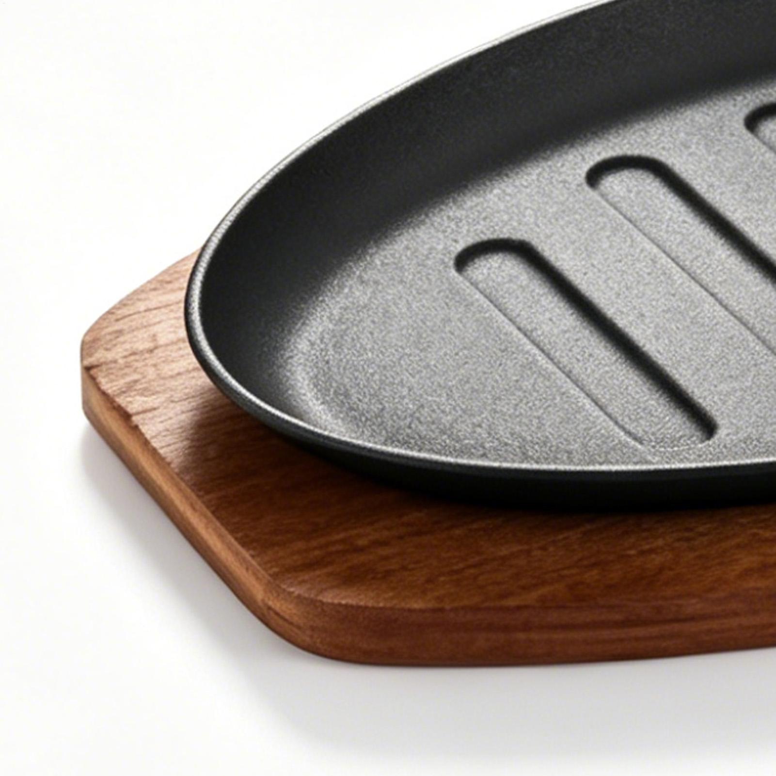Cast Iron Oval  Shape Restaura - đánh giá và giá Teppanyaki Grill Table