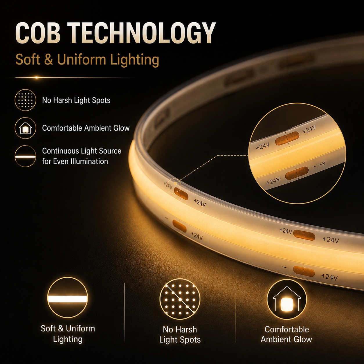 COB LED Light Strip Gesture Se - đánh giá và giá Commercial Kitchen Cabinet