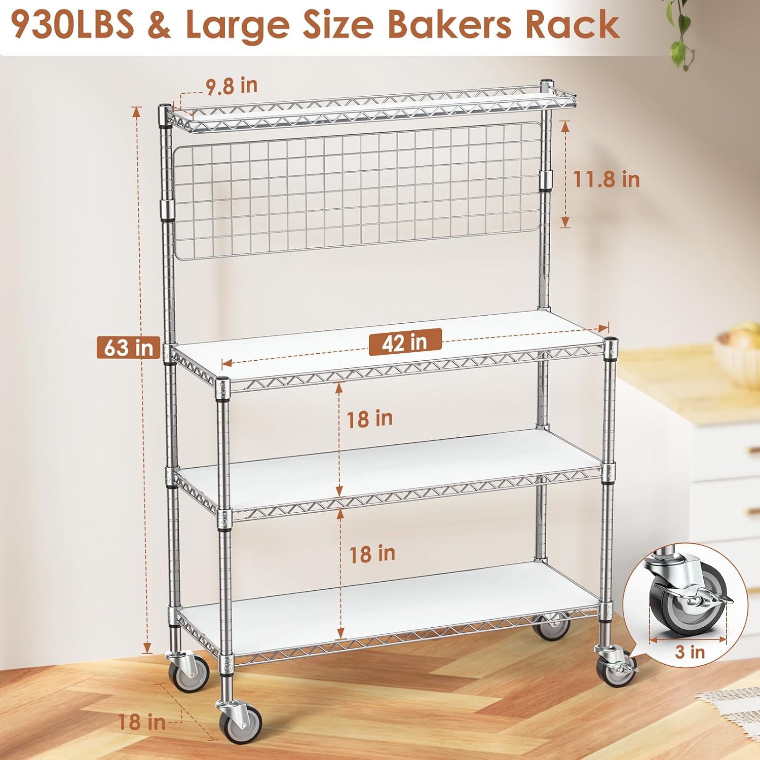 Bakers Rack Display Stand Stor - đánh giá và giá Commercial Kitchen Microwave