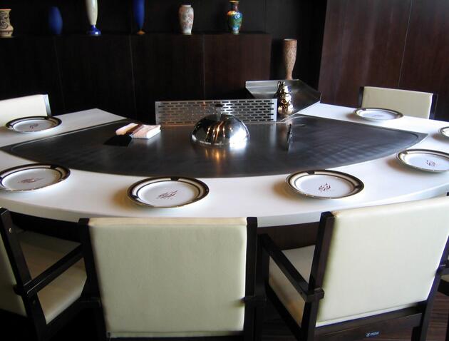 Kitchen Equipment Gas Teppanya - đánh giá và giá Teppanyaki Grill Table