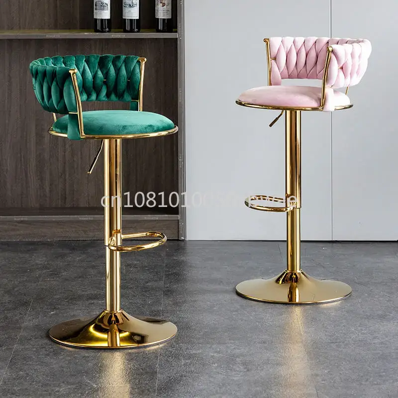Modern Velvet Bar Stools Swive - đánh giá và giá Commercial Kitchen Counter
