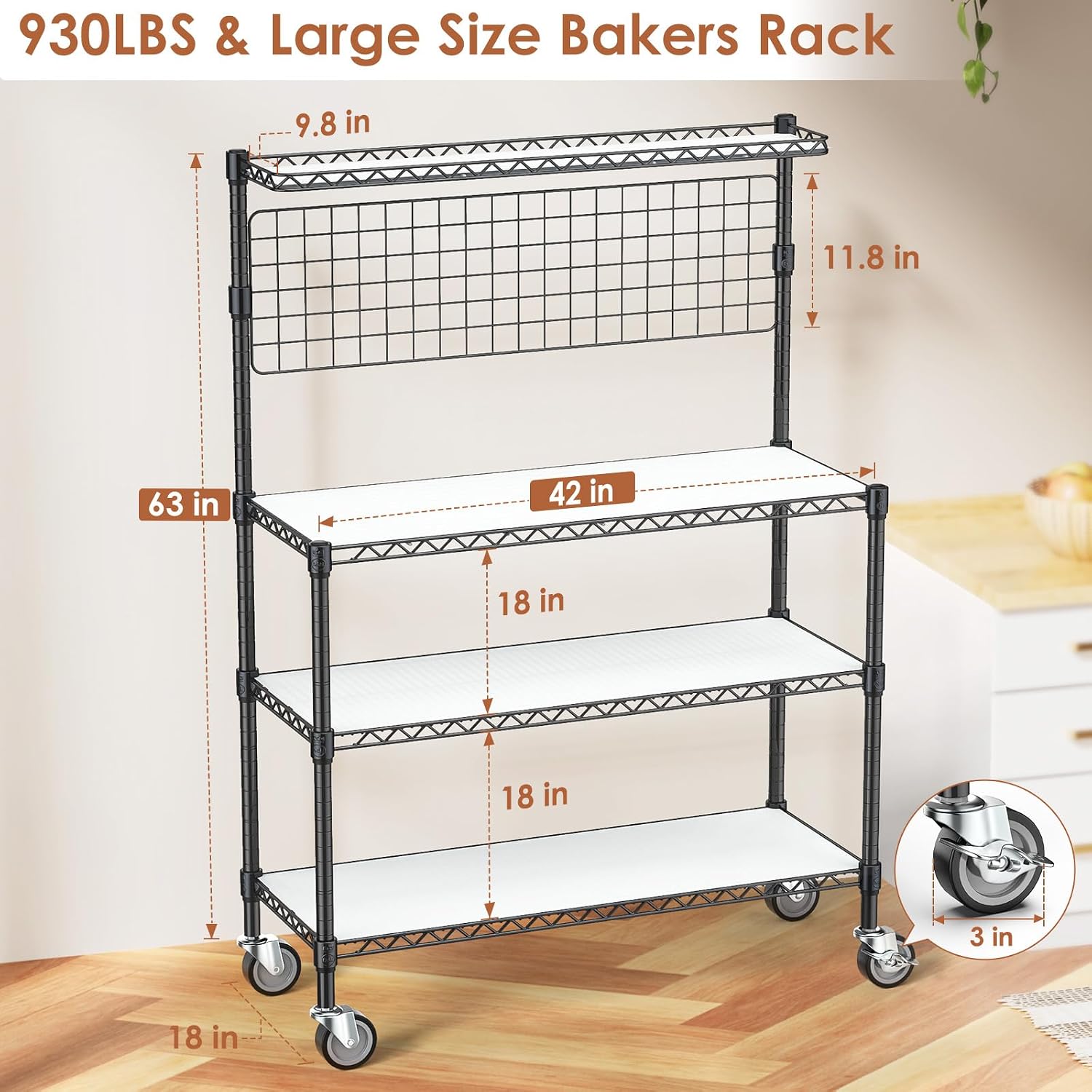 Bakers Rack Display Stand Stor - đánh giá và giá Commercial Kitchen Microwave