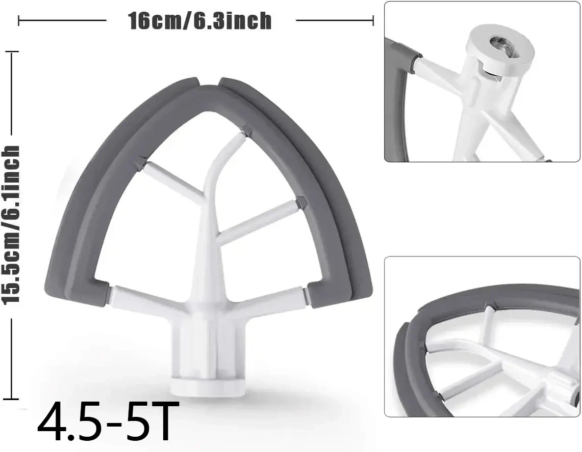 4.5-5 inch silicone accessorie - đánh giá và giá Commercial Kitchenaid