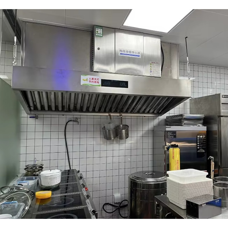 Customized Built in Electrosta - đánh giá và giá Commercial Kitchen Exhaust Hood