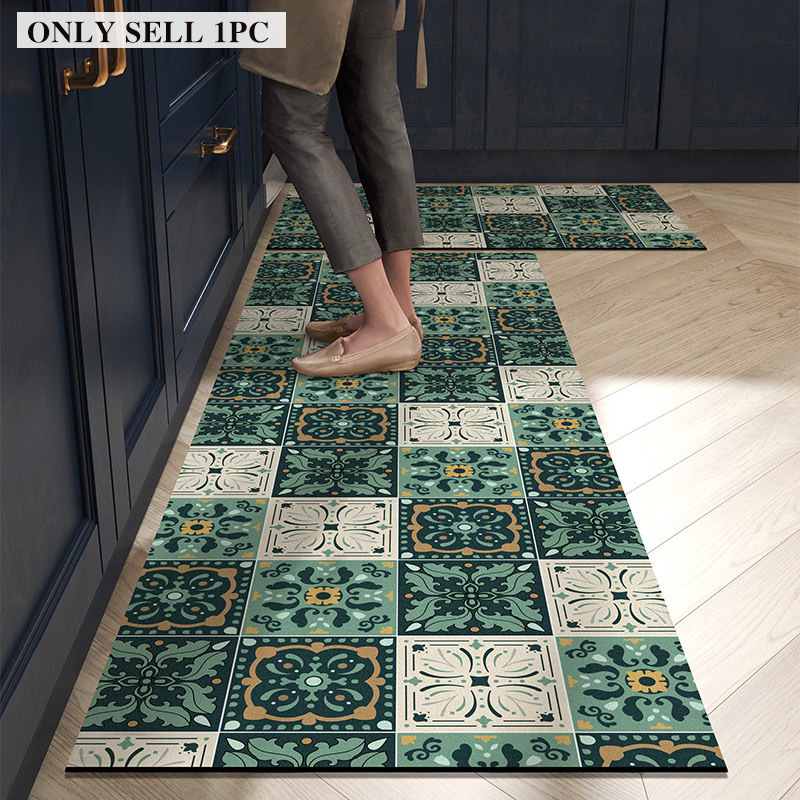 Kitchen Carpet Waterproof PVC  - đánh giá và giá Commercial Kitchen Tile Flooring