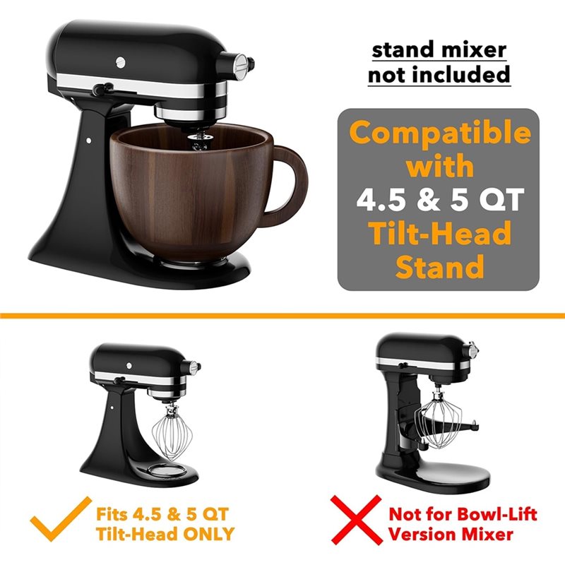 ABWM-Wooden Bowl Mixer For Kit - đánh giá và giá Commercial Kitchenaid