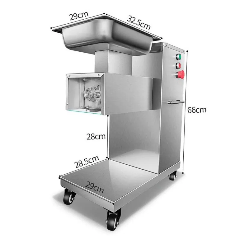 Vertical Mobile Commercial Mea - đánh giá và giá Meat Slicer Machine