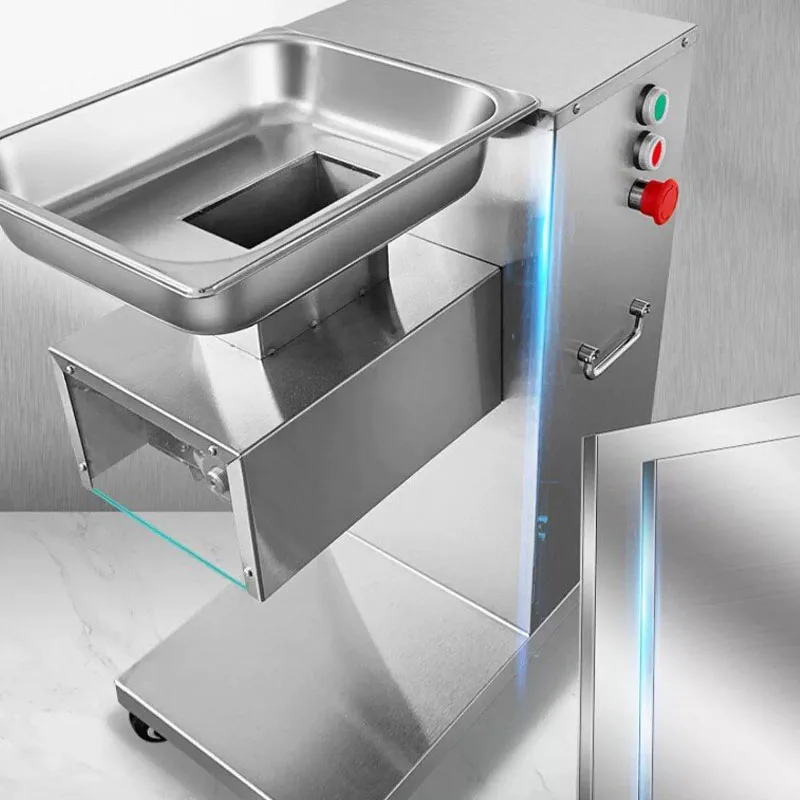 Vertical Mobile Commercial Mea - đánh giá và giá Meat Slicer Machine