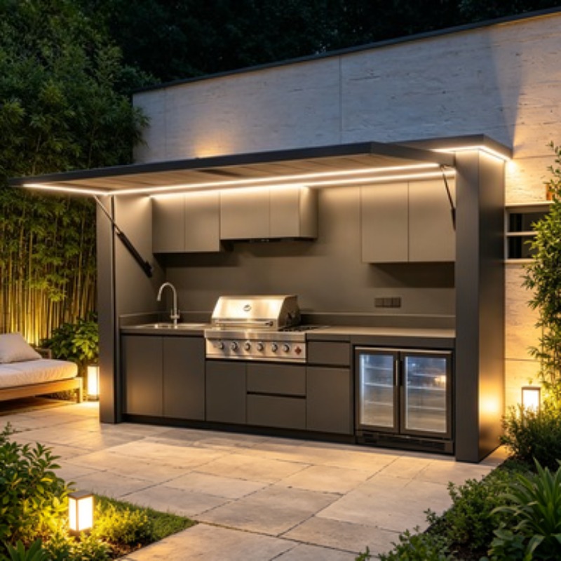 Outdoor Kitchen Set 304 Stainl - đánh giá và giá Commercial Kitchen Grill
