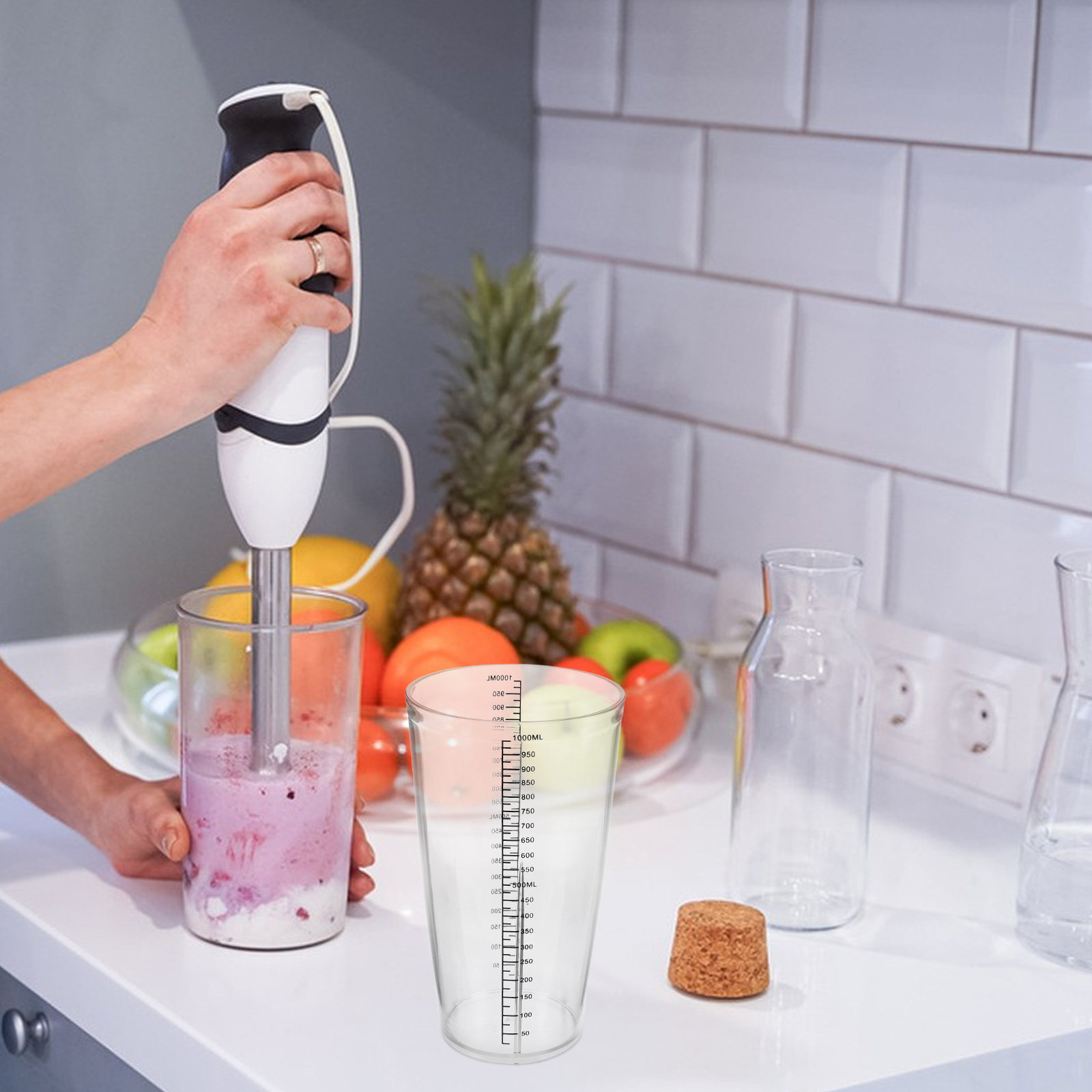 Plastic Graduated Mixing Cup 1 - đánh giá và giá Bar Blender Mixing