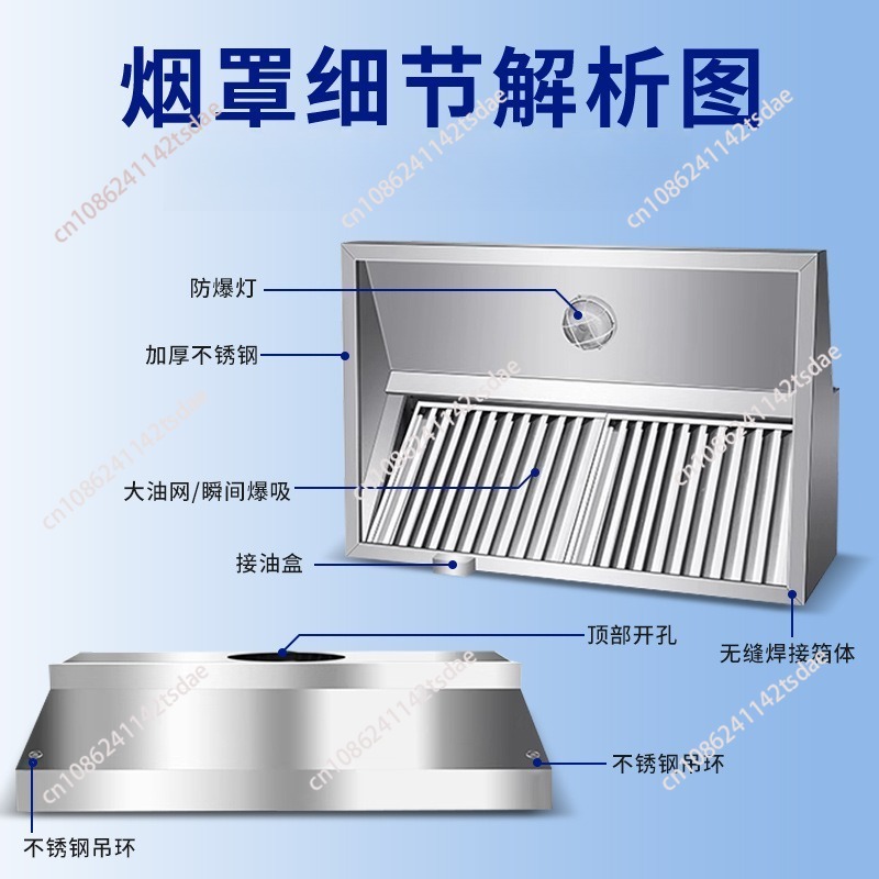 Commercial Stainless Steel Ran - đánh giá và giá Commercial Kitchen Exhaust Hood