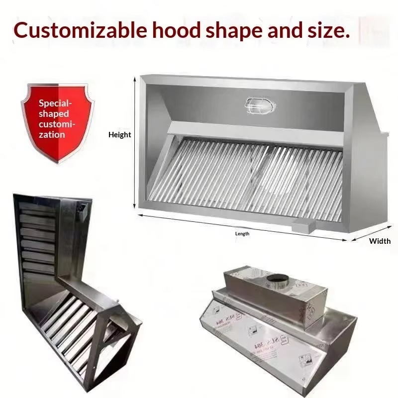 Commercial Customizable Kitche - đánh giá và giá Commercial Kitchen Exhaust Hood