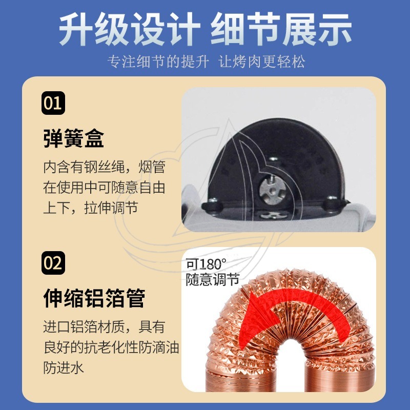 Retractable Telescopic Exhaust - đánh giá và giá Commercial Kitchen Exhaust Hood