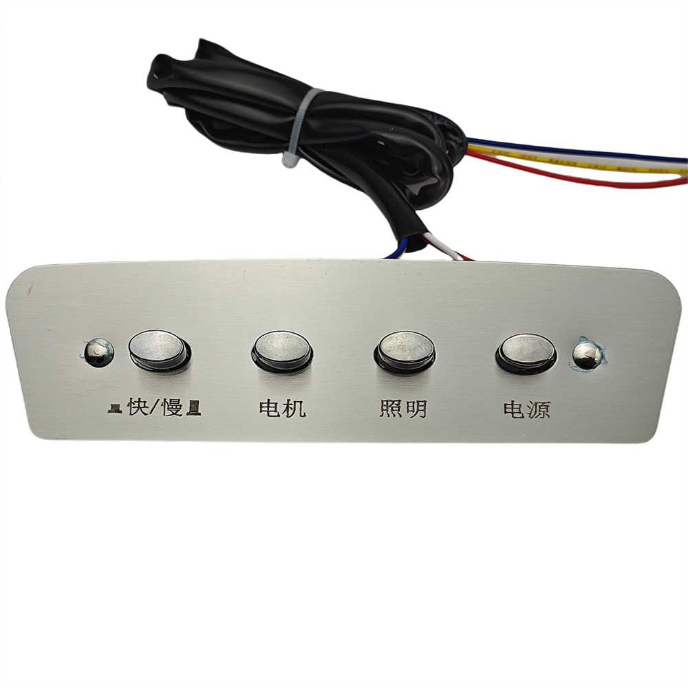 1pc 4-key Push Button Switch C - đánh giá và giá Commercial Kitchen Exhaust Hood