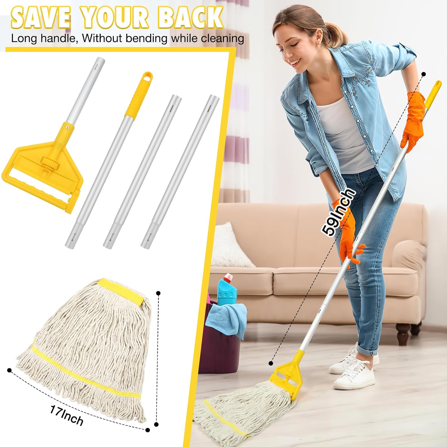Commercial Mop Heavy Duty Indu - đánh giá và giá Commercial Kitchen Tile Flooring