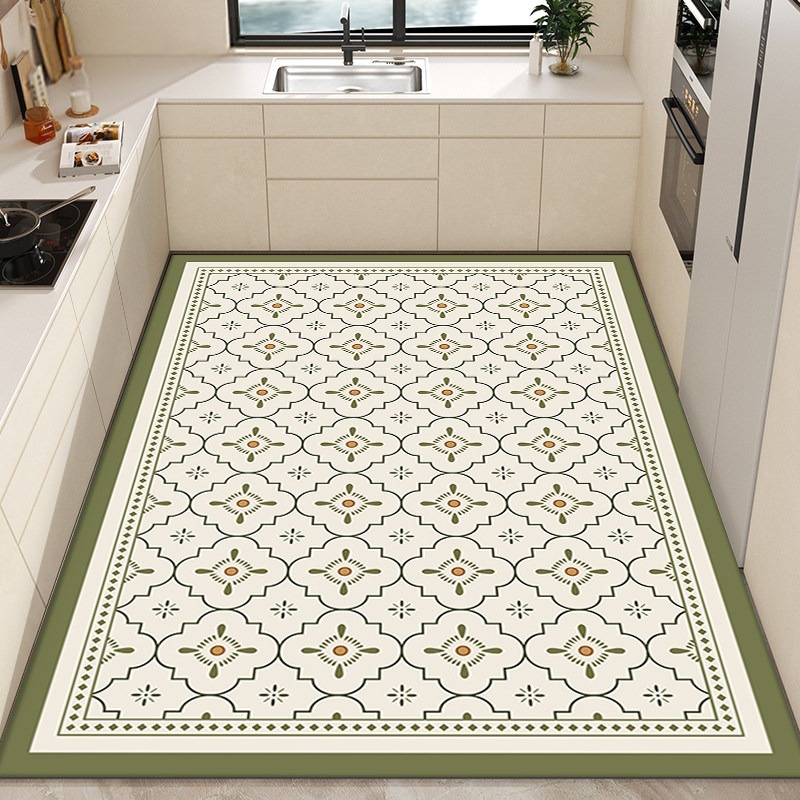 Kitchen Carpet PVC Waterproof  - đánh giá và giá Commercial Kitchen Tile Flooring