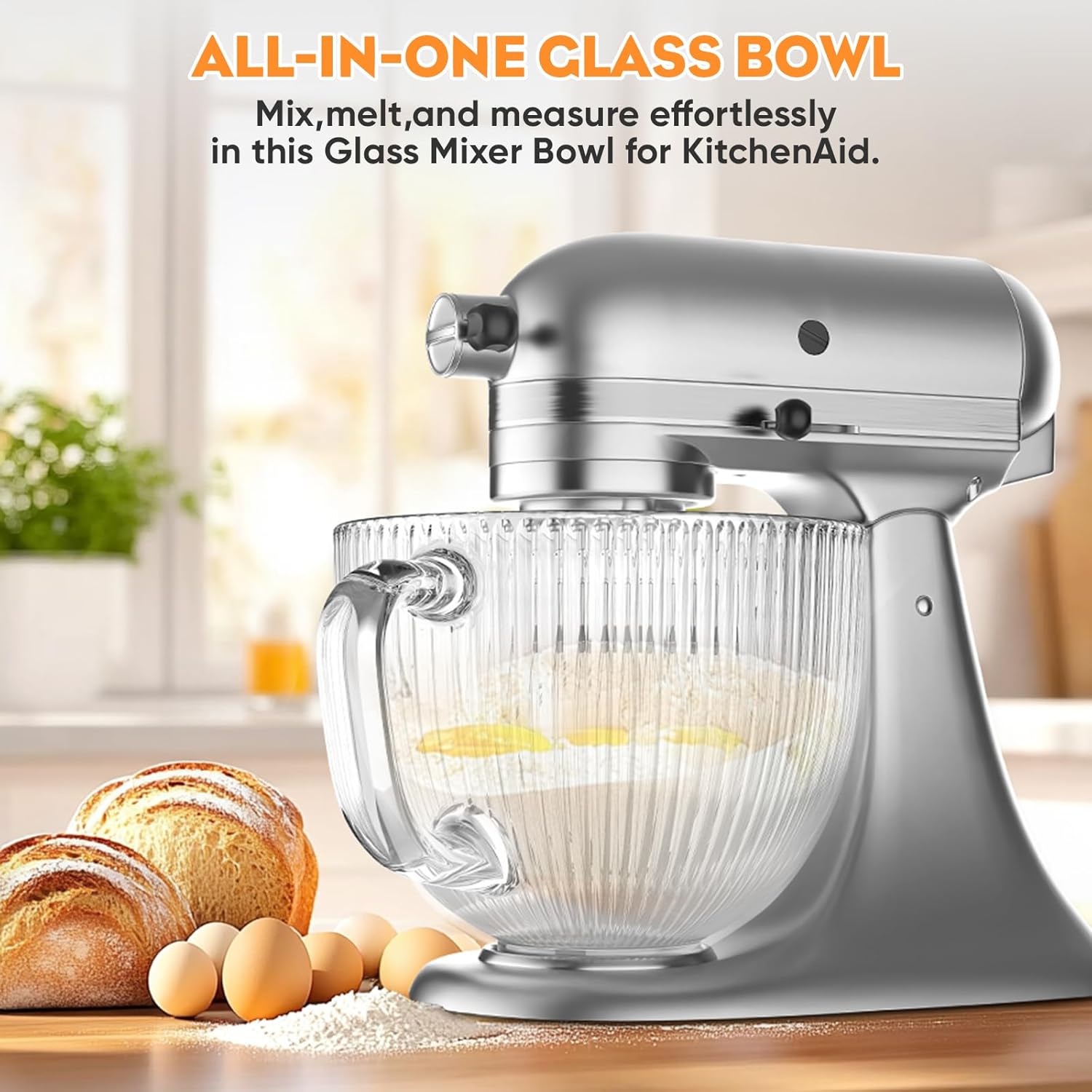 GVODE Glass Bowl for Kitchenai - đánh giá và giá Commercial Kitchenaid