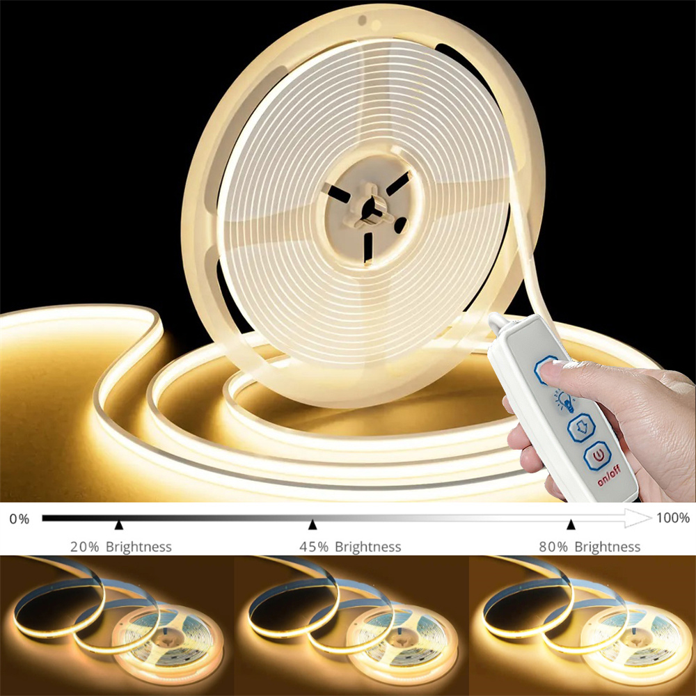 USB 5V COB Led Strip Dimmable  - đánh giá và giá Commercial Kitchen Cabinet