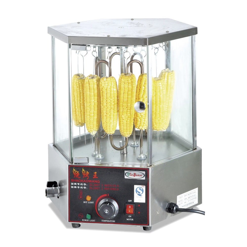 Rotary Corn Cob and Kebab Gril - đánh giá và giá Commercial Kitchen Grill