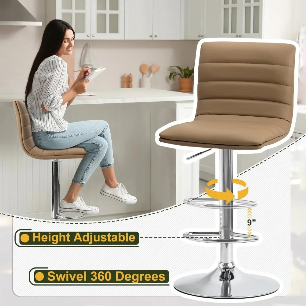 %a NicBex Swivel Bar Stools Mo - đánh giá và giá Commercial Kitchen Counter