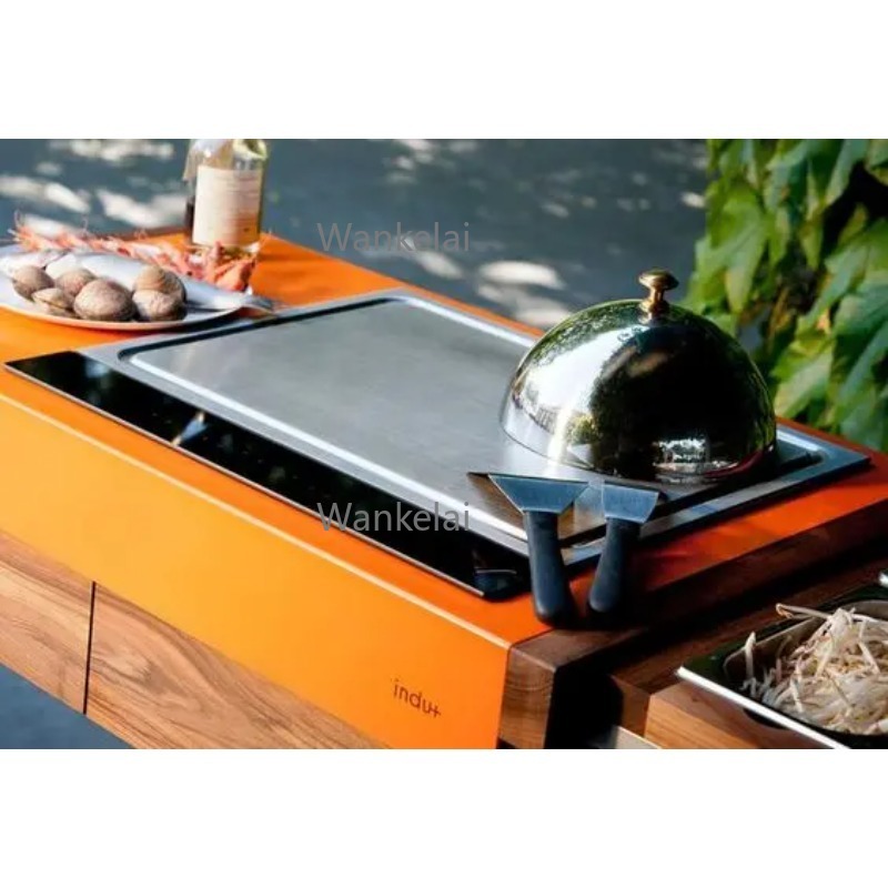 Commercial Electric Induction  - đánh giá và giá Teppanyaki Grill Table