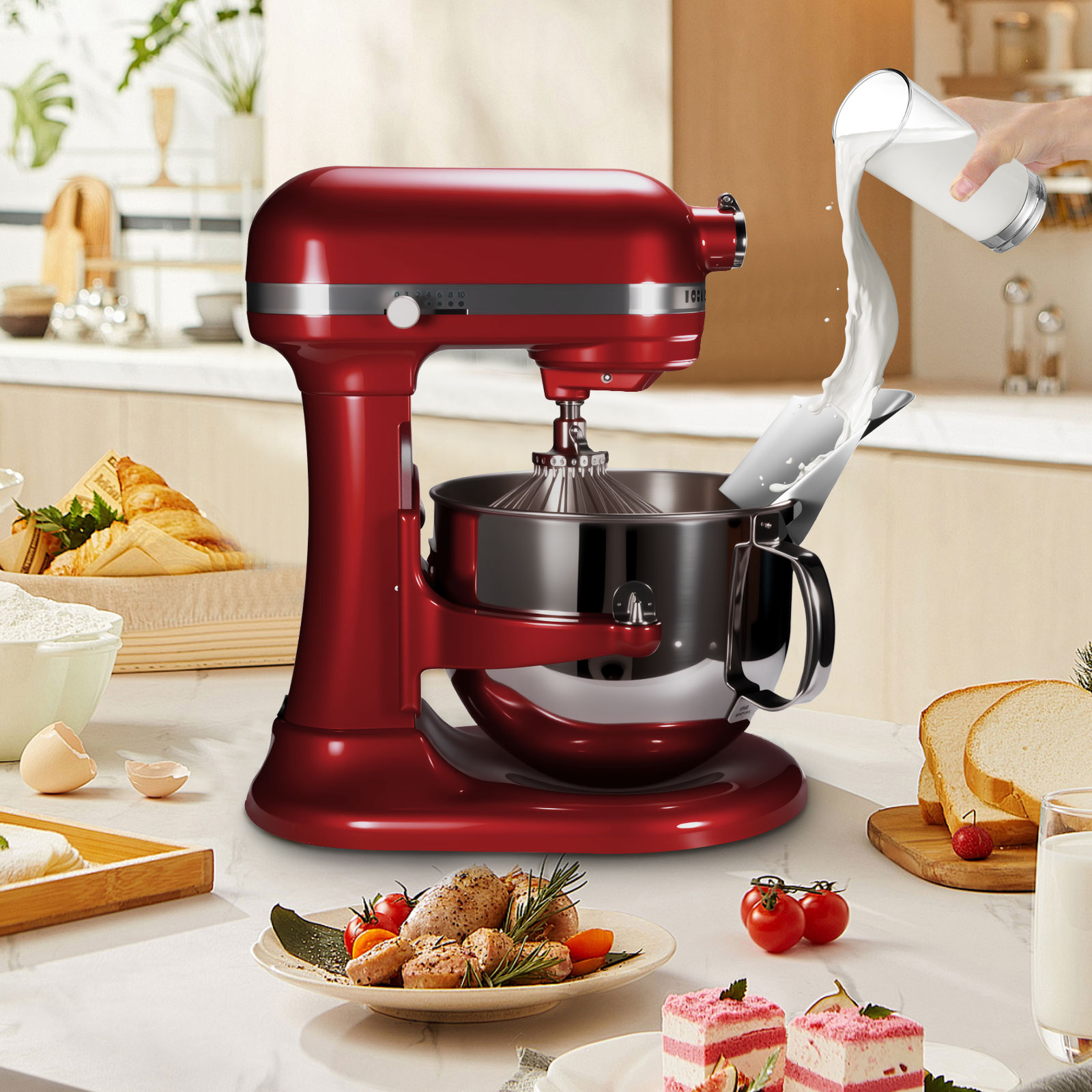 1pc Stainless Steel Tipping Gu - đánh giá và giá Commercial Kitchenaid