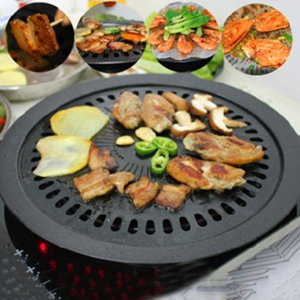 Smokeless Barbecue Grill Pan G - đánh giá và giá Commercial Kitchen Grill