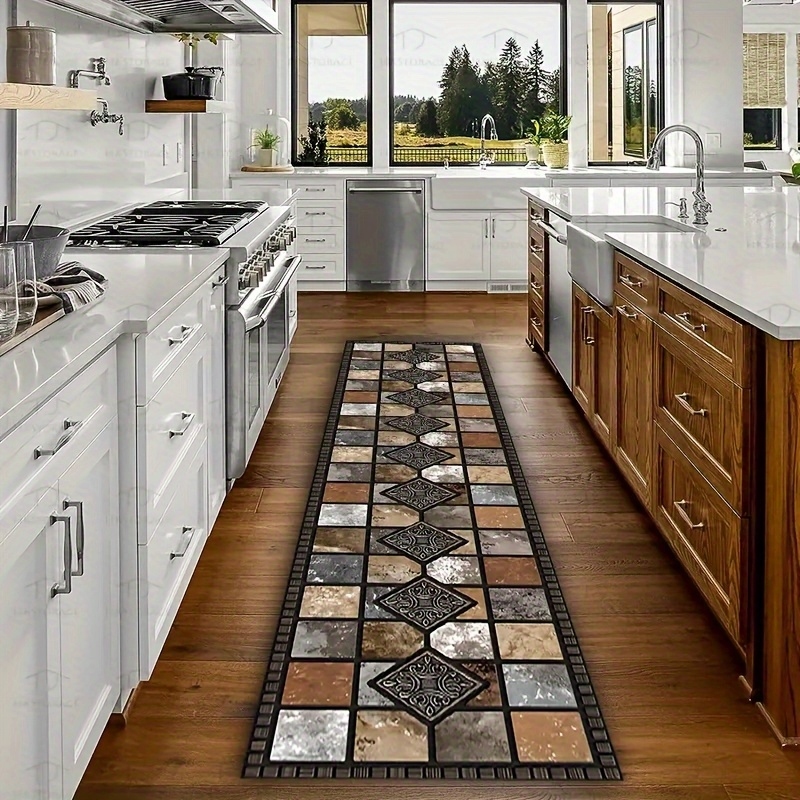 VIKAMA Rustic Geometric Tile P - đánh giá và giá Commercial Kitchen Tile Flooring