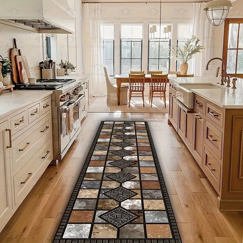 VIKAMA Rustic Geometric Tile P - đánh giá và giá Commercial Kitchen Tile Flooring