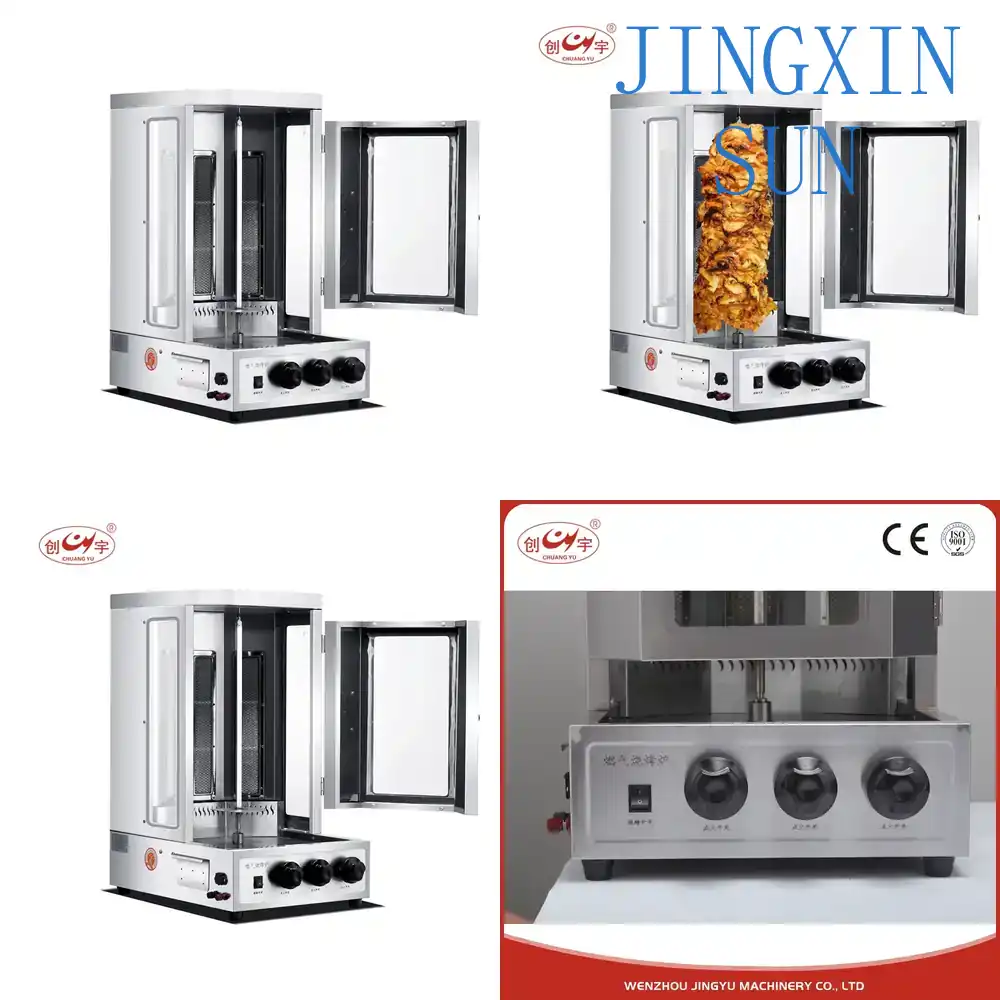 Shwarma Making Machine for Mea - đánh giá và giá Commercial Kitchen Grill