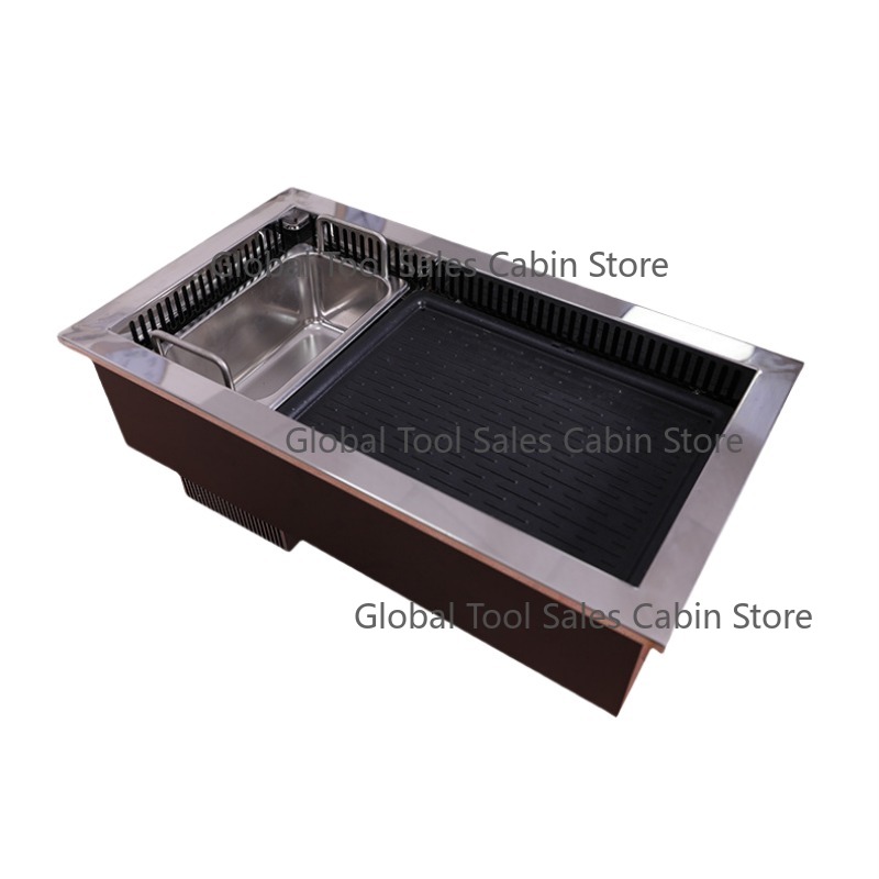 Commercial Electric BBQ Grill  - đánh giá và giá Teppanyaki Grill Table