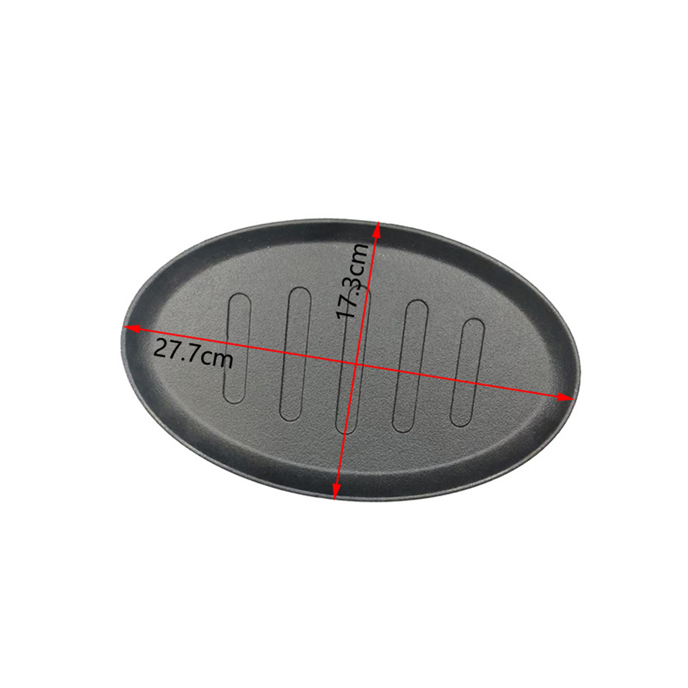 Oval Cast Iron Steak Plate Set - đánh giá và giá Teppanyaki Grill Table